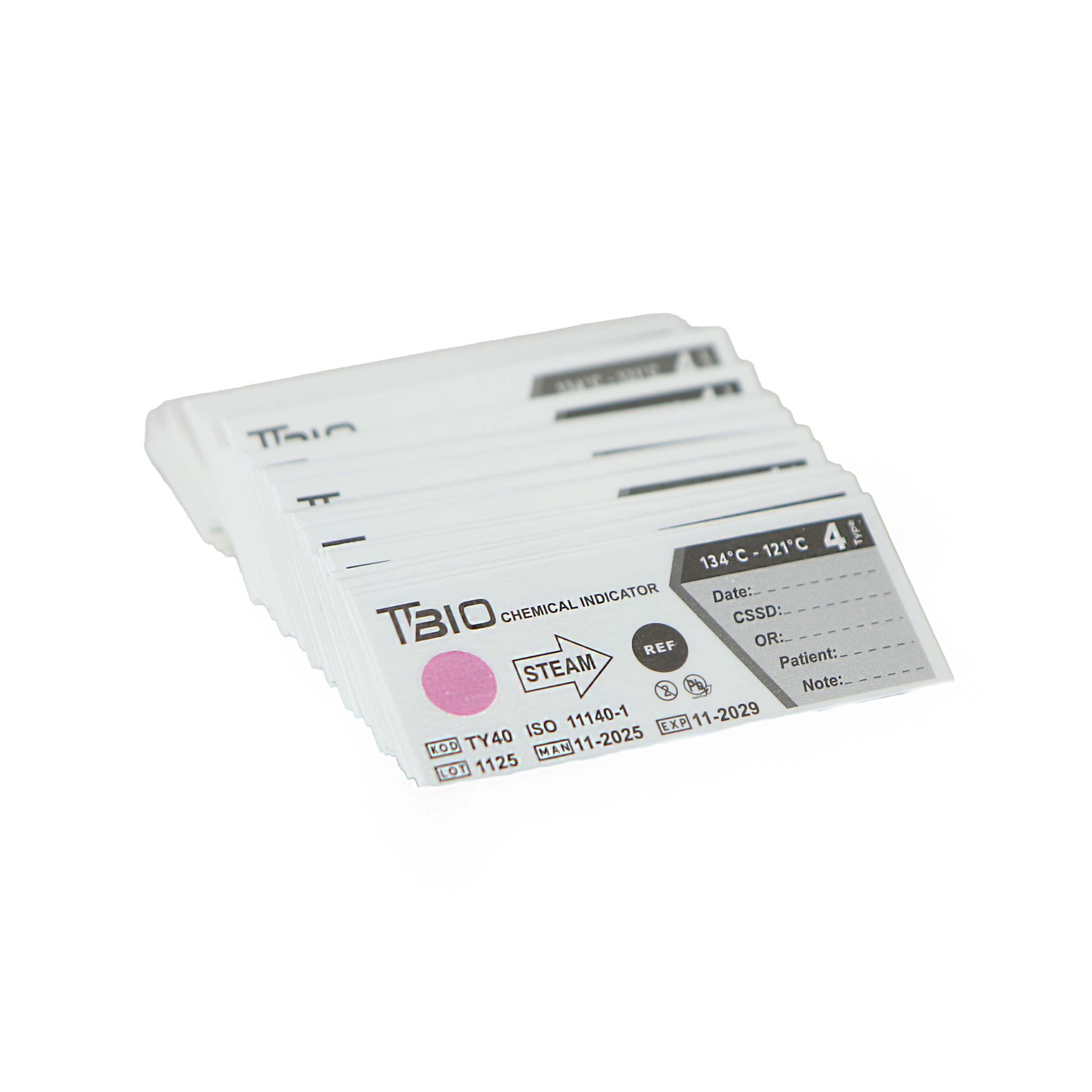 PIBIO Tip 4 Buhar Kimyasal İndikatörü (TY40)